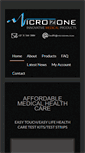 Mobile Screenshot of microzones.co.za